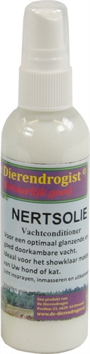 Dierendrogist nertsolie vachtconditioner