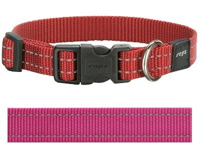 Afbeelding Rogz for Dogs Snake Hondenhalsband Verstelbaar Roze 40 x 1,6 cm door Online-dierenwinkel.eu