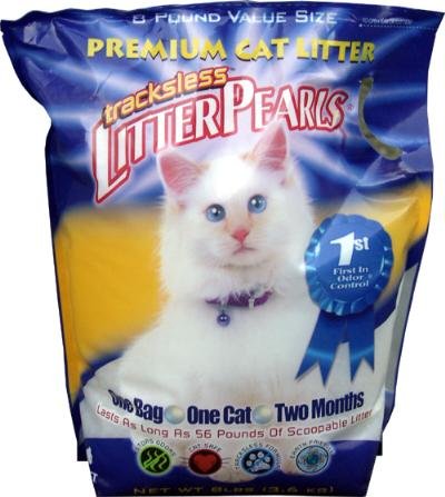 Crystal clear litter pearls tracksless kattenbakvulling 8 lbs 3,6 kg