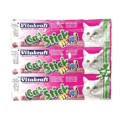 Afbeelding Vitakraft Catsticks Mini Eend/Konijn kattensnoep 3 stuks door Online-dierenwinkel.eu
