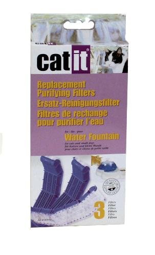 Afbeelding Hagen set a3 filters voor catit waterfountain 20x10x1 cm door Online-dierenwinkel.eu