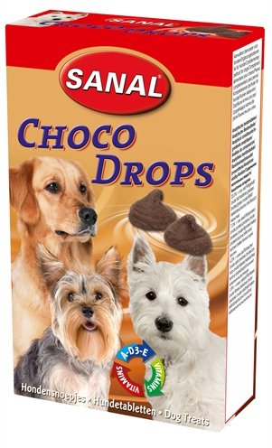 Sanal Dog Choco Drops 6 x 125 Gr