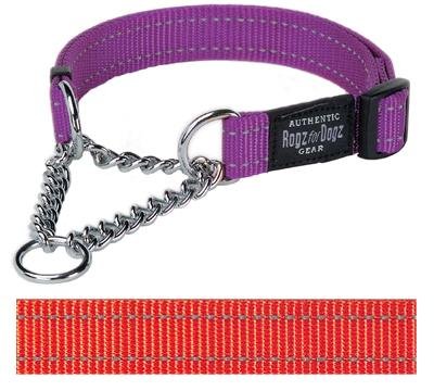 Afbeelding Rogz for Dogs Fanbelt Choker Verstelbaar Oranje 56 x 2 cm door Online-dierenwinkel.eu