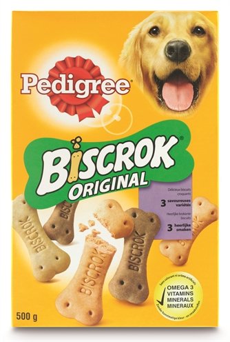 Afbeelding Pedigree Multi Biscrok Original hondensnack 500 gram door Online-dierenwinkel.eu