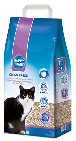 Afbeelding Happy Home Clean Fresh - Kattenbakvulling - 20 l door Online-dierenwinkel.eu