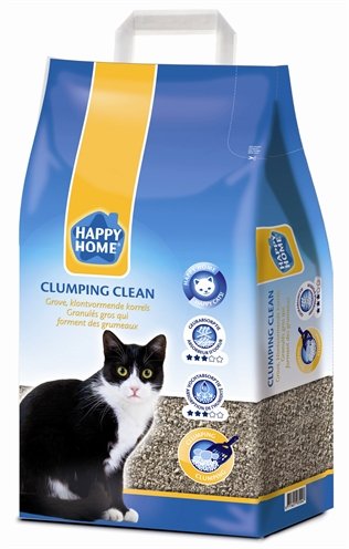 Afbeelding Happy Home Clumping Clean - Kattenbakvulling - 20 l door Online-dierenwinkel.eu