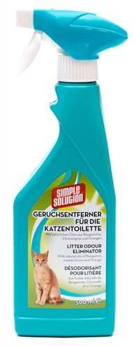 Afbeelding Simple solution deodorizer voor kattentoilet kattenbakvulling 500 ml door Online-dierenwinkel.eu