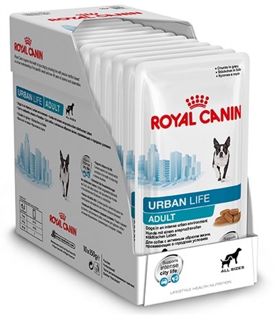 Afbeelding 10x150 gr Royal canin urban nat volwassen hondenvoer door Online-dierenwinkel.eu