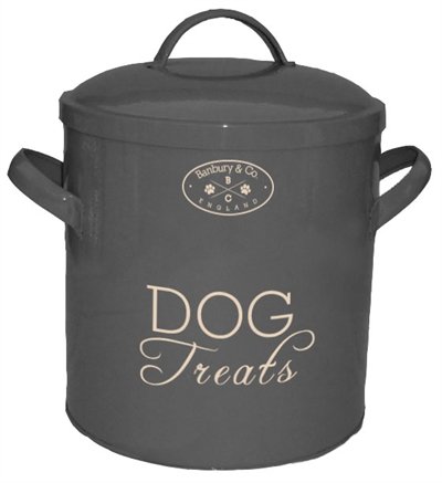 Afbeelding Banbury & co voorraadpot hond tin 29x21 cm door Online-dierenwinkel.eu