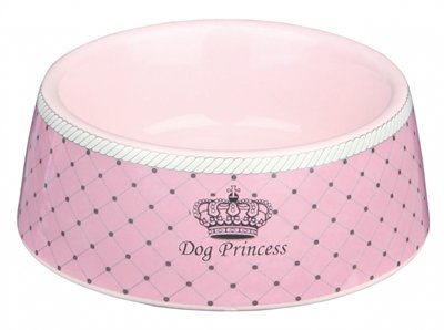 Trixie dog princess voerbak 12 cm 0,18 ltr