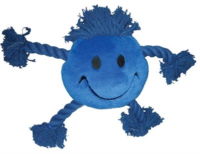 Afbeelding Happy pet happy faces pluche smiley blauw door Online-dierenwinkel.eu