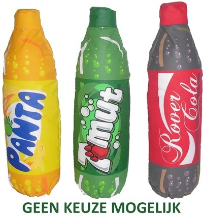 Afbeelding Soda crunch fles 7x7x25 cm door Online-dierenwinkel.eu