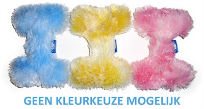 Afbeelding Pluche puppy bot roze, geel of lichtblauw 15 cm door Online-dierenwinkel.eu