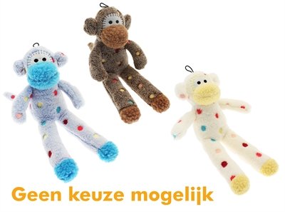 Afbeelding Little rascals sock monkey assorti door Online-dierenwinkel.eu