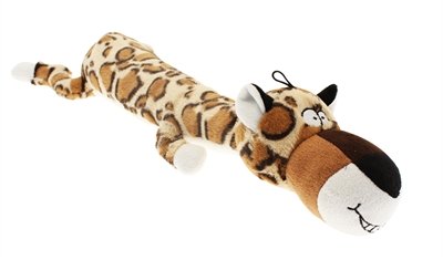 Multipet safari squeaker luipaard 54x17x7 cm