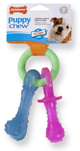 Afbeelding Nylabone Teething Puppy Pacifier (klein hondenras tot 7 kg) door Online-dierenwinkel.eu