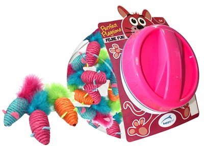 Afbeelding Happy pet carnaval muis display door Online-dierenwinkel.eu