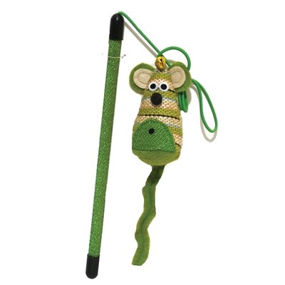 Afbeelding Jolly moggy kattenhengel mr mouse 60cm 60 cm door Online-dierenwinkel.eu