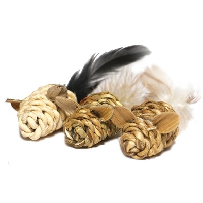 Afbeelding Jolly moggy natural wild speelmuis mini met catnip 3 st 15 cm door Online-dierenwinkel.eu