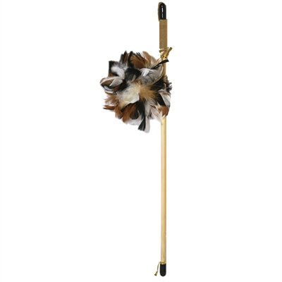 Afbeelding Jolly moggy natural wild kattenhengel feather 106 cm door Online-dierenwinkel.eu