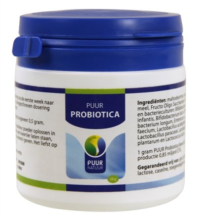 Afbeelding Puur Probiotic Hond/Kat (voorheen Puur Probiotica) - 50 gr. door Online-dierenwinkel.eu