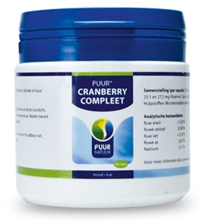 Afbeelding Puur - Cranberry (Capsules) door Online-dierenwinkel.eu