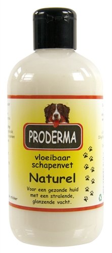 Afbeelding 250 ml Proderma vloeibaar schapenvet naturel door Online-dierenwinkel.eu