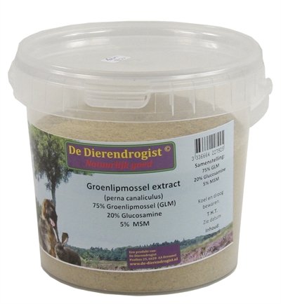 Afbeelding 400 gr Voedingssupplementen glm msm glucosamine ontstekingsremmend door Online-dierenwinkel.eu