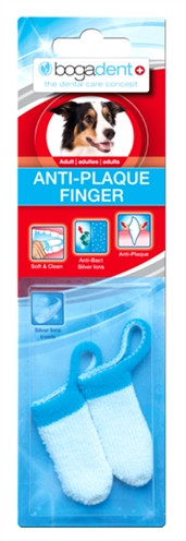 Afbeelding Bogadent Anti-Plaque Finger Adult 2st. door Online-dierenwinkel.eu