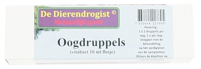 Afbeelding Dierendrogist oogdruppels 10 ml door Online-dierenwinkel.eu