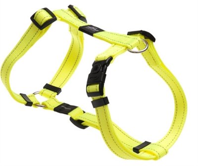 Afbeelding Rogz for Dogs Utility Snake Hondentuig Verstelbaar 52 x 1,6 cm Geel door Online-dierenwinkel.eu