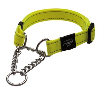 Rogz for Dogs Snake Choker Verstelbaar Geel 40 x 1,6 cm