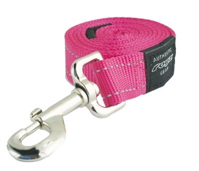 Afbeelding Rogz for dogs lumberjack long lijn roze door Online-dierenwinkel.eu