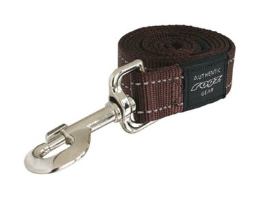 Afbeelding Rogz for dogs lumberjack long lijn choco door Online-dierenwinkel.eu