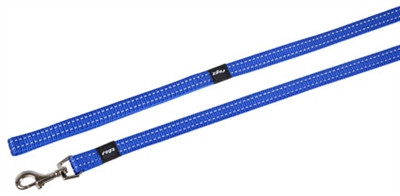 Rogz for dogs snake long lijn blauw