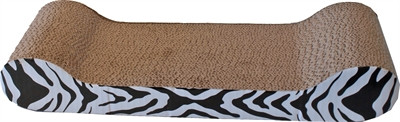 Afbeelding Krab karton sofa zebra door Online-dierenwinkel.eu