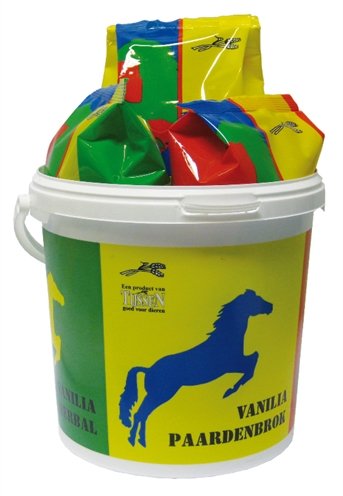 Afbeelding Vanilia Paardensnoepjes Mix Emmer - 3 kg door Online-dierenwinkel.eu