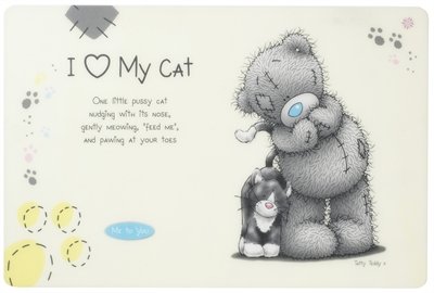 Afbeelding Me to you placemat voor kat 45x30 cm door Online-dierenwinkel.eu