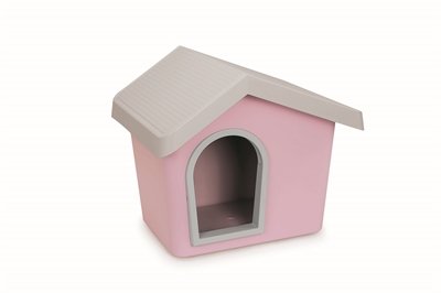 Afbeelding Imac hondenhok zeus 50 roze 53x46x47,5 cm door Online-dierenwinkel.eu