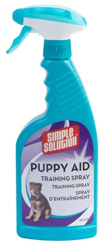 Afbeelding Simple solution puppy training spray 470 ml door Online-dierenwinkel.eu