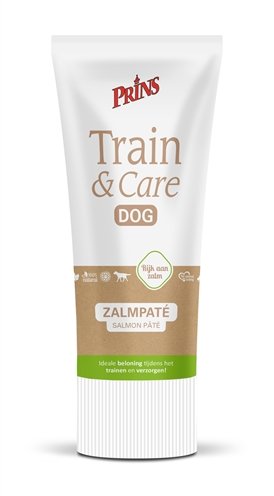 Afbeelding Prins Train & Care Hond zalm 75 gram door Online-dierenwinkel.eu