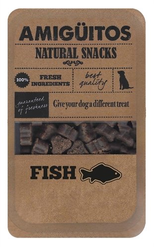Afbeelding Amigüitos Dog Snack - Vis - 100 gram door Online-dierenwinkel.eu