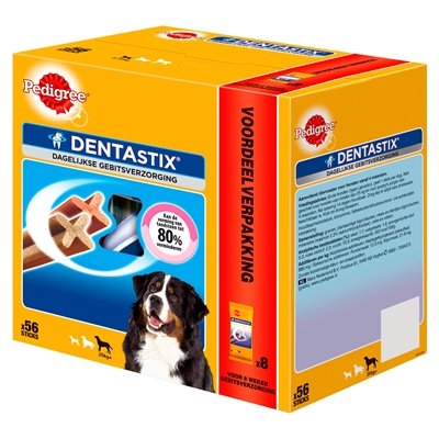 Afbeelding Pedigree Dentastix Multi-Pack - Hondensnacks - Dental 2160 g 56 stuks door Online-dierenwinkel.eu