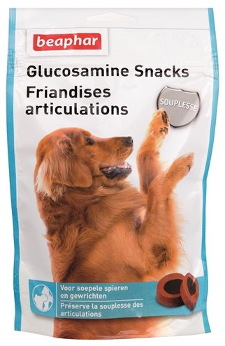 Afbeelding Beaphar Glucosamine Snacks voor de hond 150 gram door Online-dierenwinkel.eu