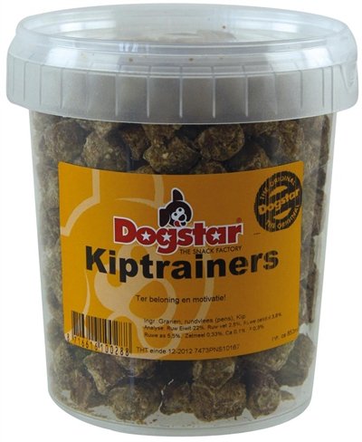 Afbeelding 850 ml Dogstar kiptrainers door Online-dierenwinkel.eu