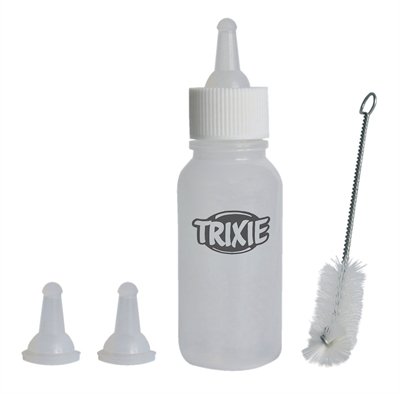 Afbeelding Trixie zuigflesje voedingsset inclusief borstel 57 ml door Online-dierenwinkel.eu