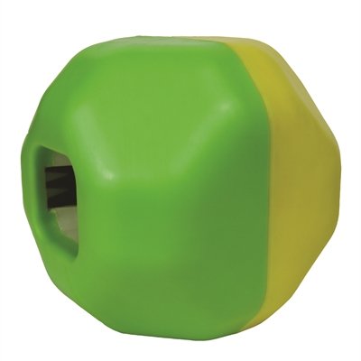 Afbeelding Starmark puzzle ball geel / groen 19x10x5 cm door Online-dierenwinkel.eu