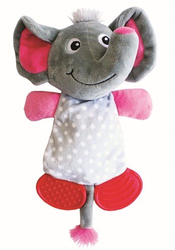 Little rascals play teether olifant 23x17x8 cm