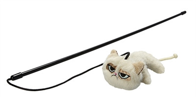 Afbeelding Grumpy cat grumpy cat kattenhengel 28x2,5x2,5 cm door Online-dierenwinkel.eu