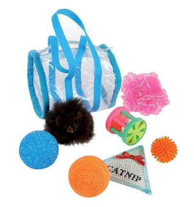 Zolux boursicat kattenspeelgoed assorti 7 st